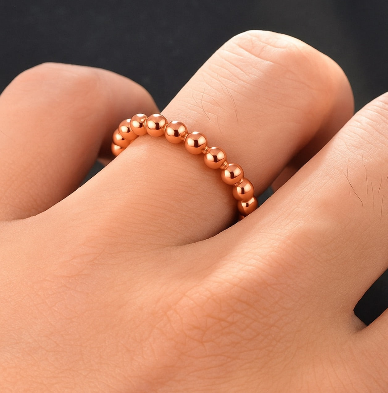 Fidget Beads Ring